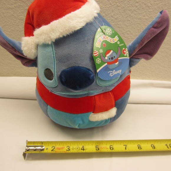 Squishmallows Stitch From Disney Christmas  NWT - Picture 10 of 11